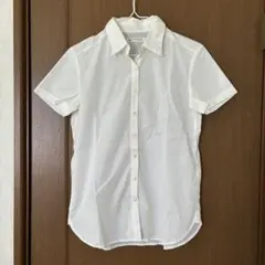 SIMPLE BEAUTY BASIC 半袖シャツ ホワイト