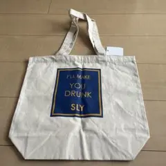 SLY トートバッグ キャンバス地 ロゴ入りのサムネイル