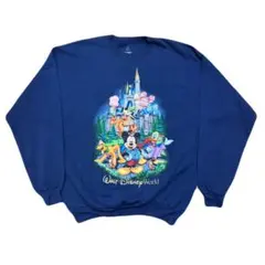 vintage Disney スウェット ミッキー 裏起毛 オールドディズニー