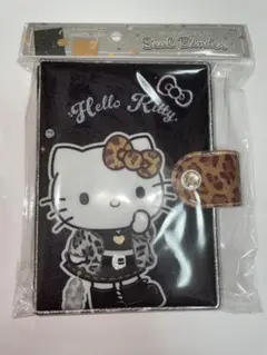 ハローキティ バインダー ヒョウ柄ストーン付き ギャルキティ