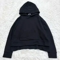 n2243 良品✨リゼクシー バックプリント 長袖パーカー 綿素材 プルオーバーのサムネイル