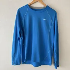 訳あり！NIKE ナイキ Dri-FIT 長袖 トレーニングウェア L 水色
