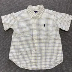 Ralph Lauren イエローチェック柄シャツ 90㎝