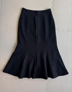 DAZY 黒 フレアロングスカート S