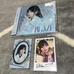 青木陽菜 直筆サイン チェキ風フォトカード BLUE TRIP 5種セット ①青木陽菜 ひなぴよ BLUE TRIP 26 直筆サイン チェキ風フォトカード
