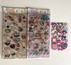 【未開封】ぷっくりシールとサンリオシール
