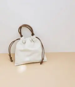 jap2様専用！！！アダムエロペ 一部直営店舗・WEB限定】ハンドル巾着バッグのサムネイル