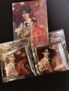 M!LK POP UP EVENT ホログラムトレカ　スクエア缶バッジ 曽野舜太