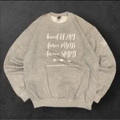 GILDAN ギルダン　プリントスウェット グレー　古着　M トレーナー