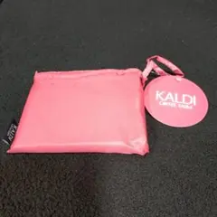 新品：KALDI エコバッグ スモーキーピンクのサムネイル