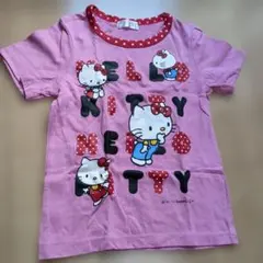 サンリオ　ハローキティ　ピンク Tシャツ 120