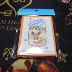 ポケモンカード　デッキシールド　ミックスオレ【オレンジ】　イーブイ