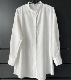 INGNI オフホワイト バンドカラー長袖シャツブラウス　Mサイズ