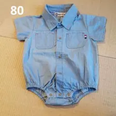 【CROISSANCE BEBE】ロンパース　80