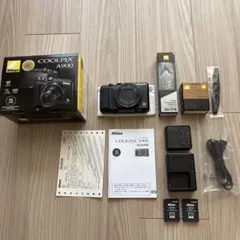 バッテリー計2個付】FUJIFILM XQ1 現状品【取説+元箱+返金保証付