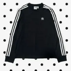 アディダスオリジナルス スリーストライプ 長袖　Tシャツ ロンT