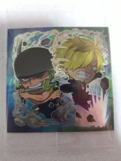 ワンピース 大海賊シールウエハース SW13-13　ゾロ＆サンジ