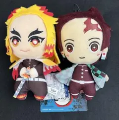 鬼滅の刃 ぬいぐるみ 煉獄杏寿郎 竈門炭治郎