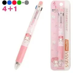 ♡サンリオ♡マイメロディ♡サラサ マルチ4+1♡4色ボールペン+シャープ♡多機能のサムネイル