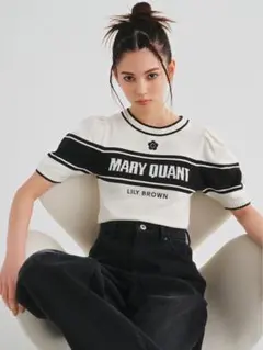 LILY BROWN MARY QUANT 半袖ニット
