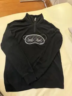 お値下げ）DANCE WITH DRAGON ハーフジップ長袖シャツネックボア