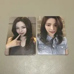 itzy リュジン　トレカセット