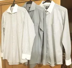 【美品】SUIT SELECT 4S スーパーノンアイロン シャツ 3点セット