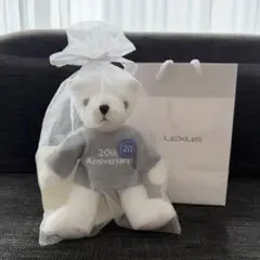 【新品未使用】LEXUS レクサス20周年オリジナルミニテディベア