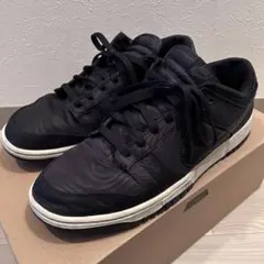 NIKE DUNK LOW RETRO PREMIUM ブラック スニーカー