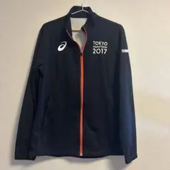 アシックスの「東京マラソン2017年」限定トラックジャケット