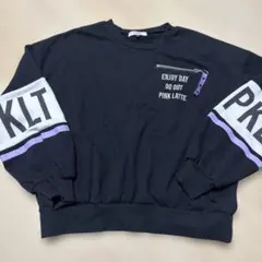 ピンクラテ　トレーナー　165センチ