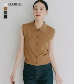 ニット ポロシャツ