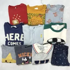 ベビー キッズ 男の子 まとめ売り セット 90 95 長袖 futafuta