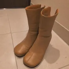 crie conforto ショートブーツ ベージュ Lサイズ 24cm