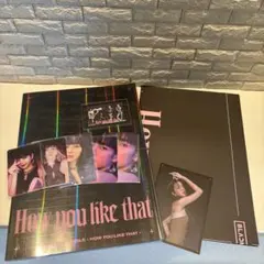 BLACKPINKHowYouLikeThatアルバム特典トレカリサセット
