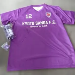 京都サンガ 8/29 アビスパ福岡戦 グッズセット（Tシャツ・タオル・クリップ）