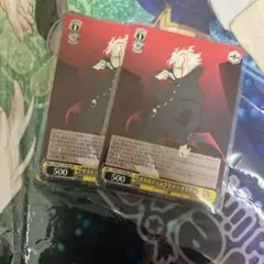 ヴァイスシュヴァルツ PR つかの間の安息 茅森月歌 箔押し 4枚セット ヴァイスシュヴァルツ PR つかの間の安息 茅森月歌 箔押し 4枚