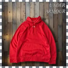 Under Armour アンダーアーマー 刺繍ロゴ プルオーバー パーカーL