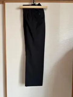 黒 茶色ストライプ スラックス