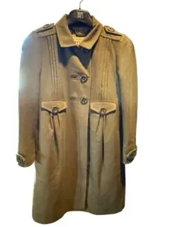 【目玉】See by Chloe ウール ダブルブレスト ロングコート 茶色