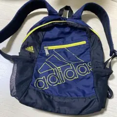 adidas ネイビー イエロー リュック
