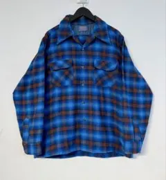 超超スペシャル 60s ペンドルトン オンブレ チェック シャツ XL