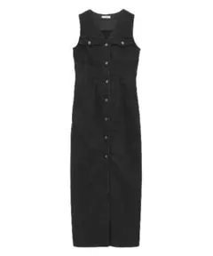 クラネ CLANE SLEEVELESS LADY DENIM ONEPIECE