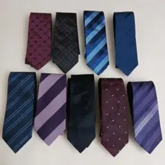 メンズネクタイ ９本 まとめ売り
