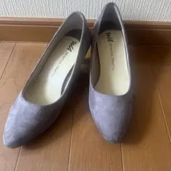 WA ORiental TRaffic スエード調 パンプス グレー22.5cmのサムネイル