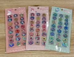 サンリオ おはじきふうシール24ピースハローキティ・マイメロディ・ハンギョドン