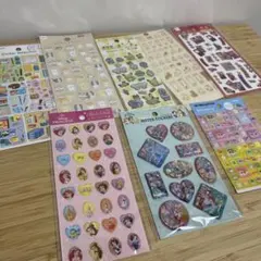 100均　シール　セット　プリンセス　クレヨンしんちゃん