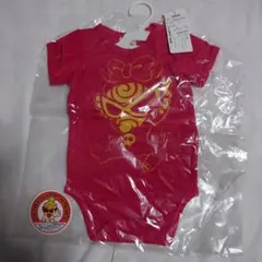 タグ付き　ヒスミニ　デビルキン半袖ロンパース