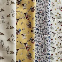 USAコットン マーカスブラザーズ 30's復刻柄　4枚セット