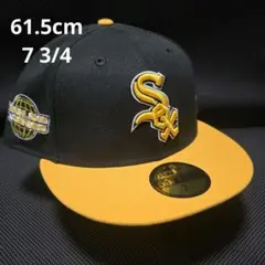 ニューエラ 59FIFTY ホワイトソックス 7 3/4 61.5 つば裏グレー
